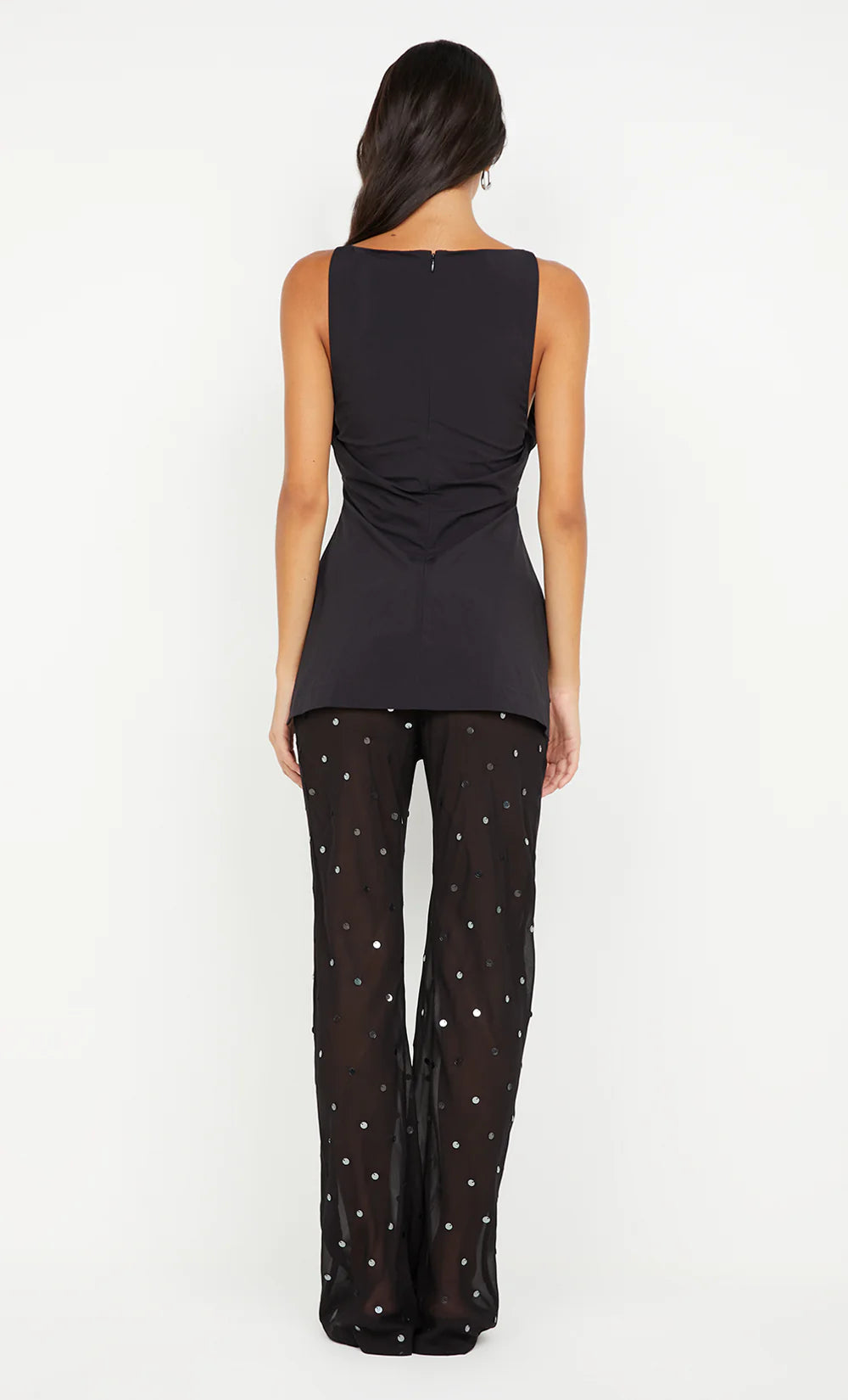 Arielle pant, black sequin