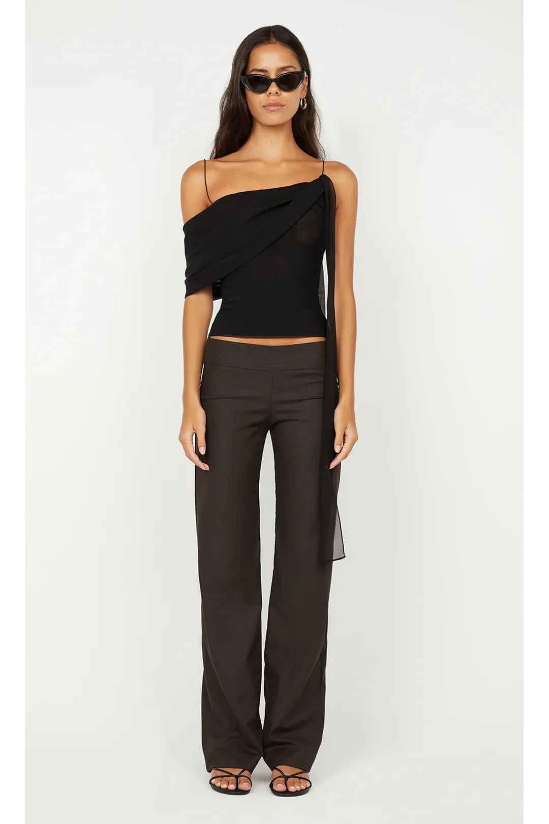 Danka asym cami, black