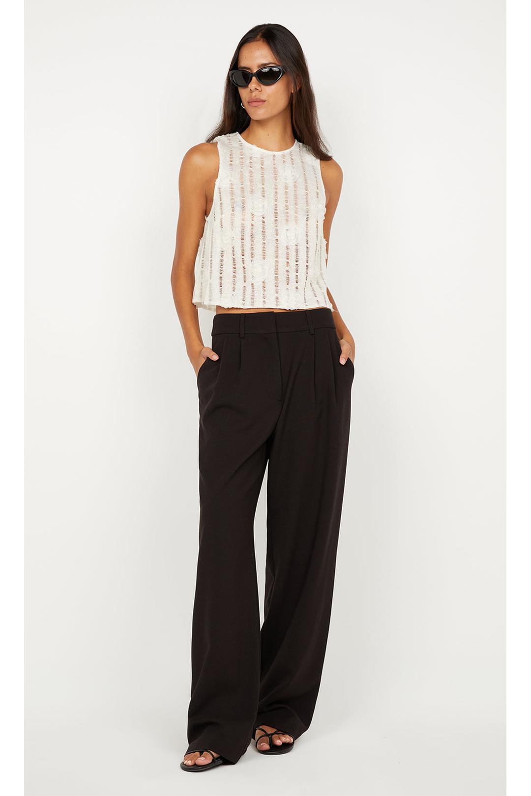 Amelie shell top, Ivory