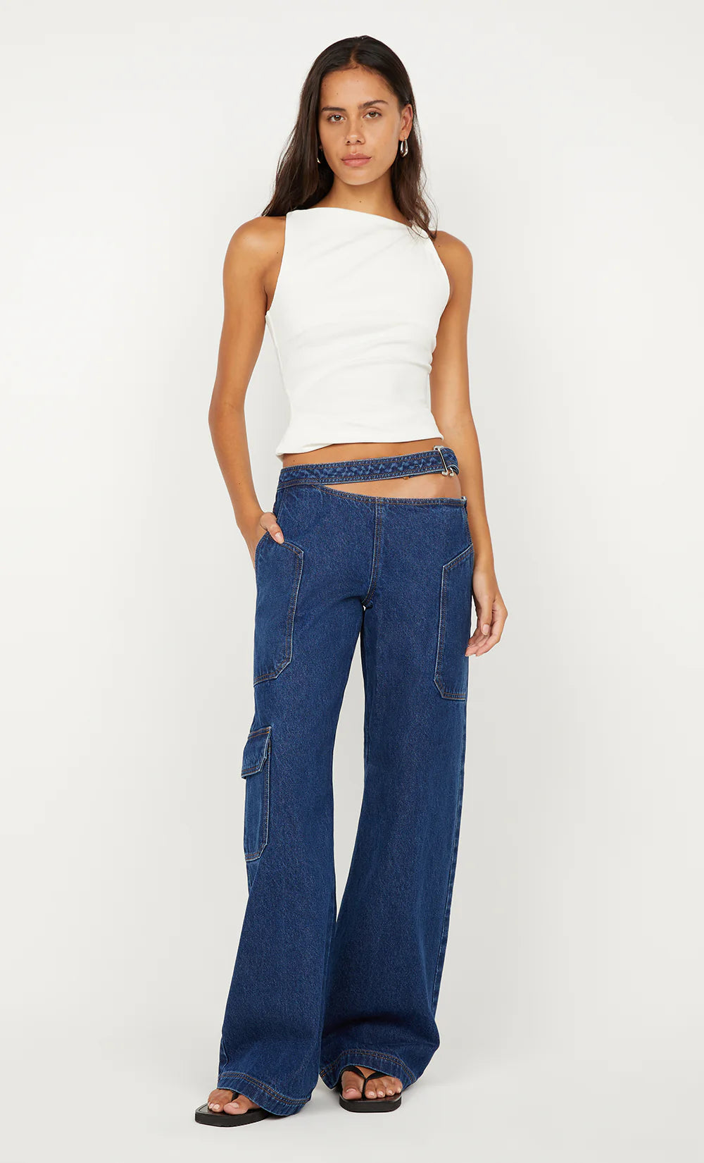 Ione Asym top, Ivory