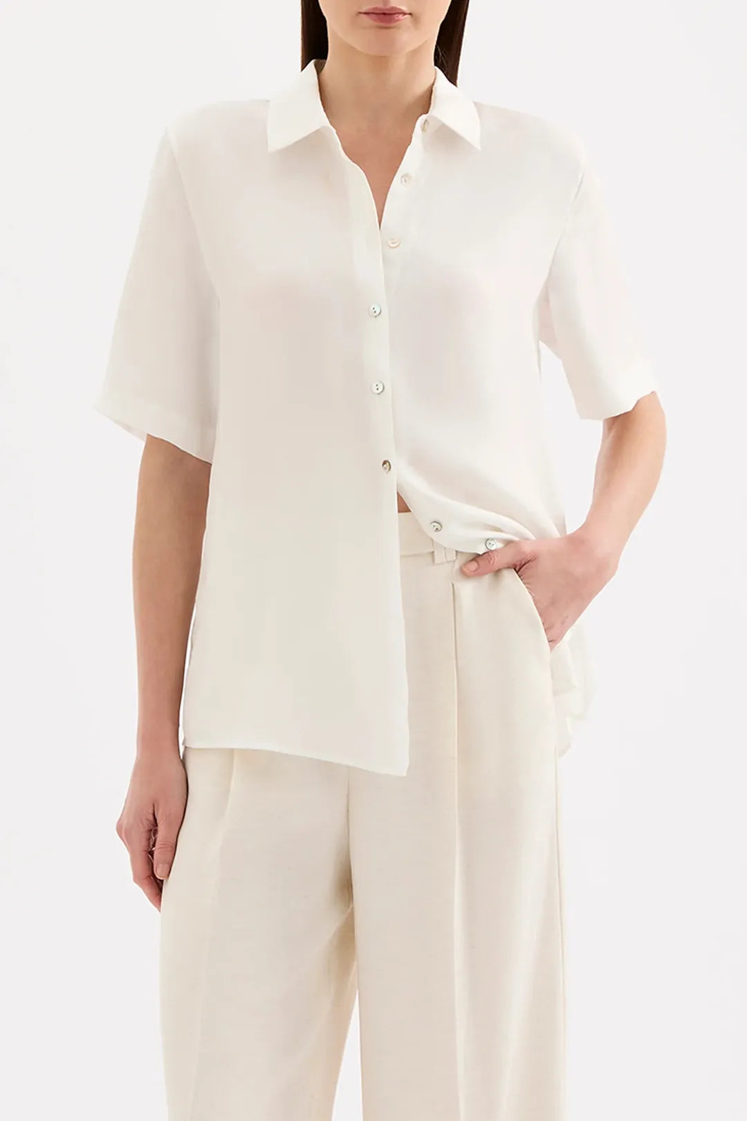 Beckett shirt, white