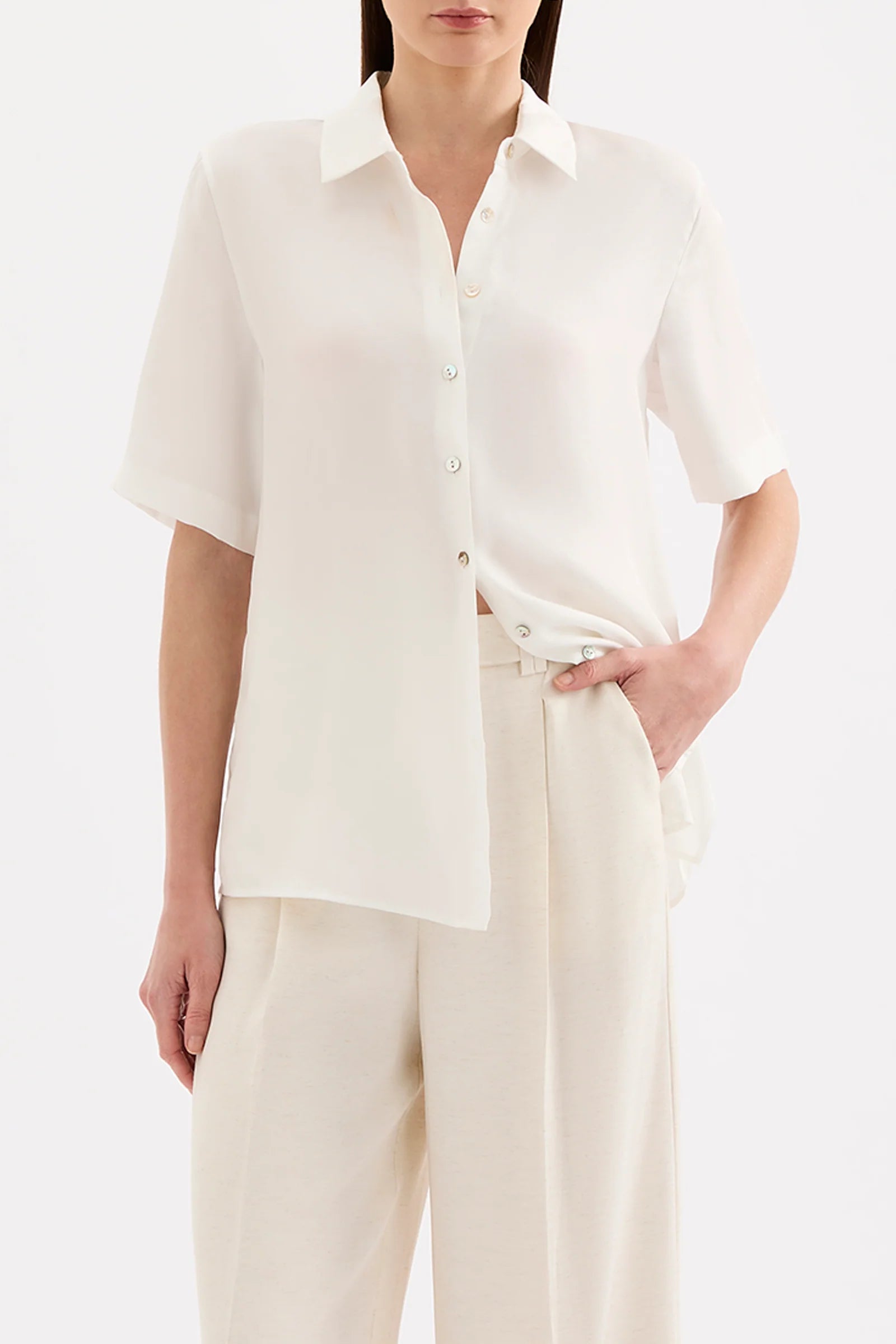 Beckett shirt, white