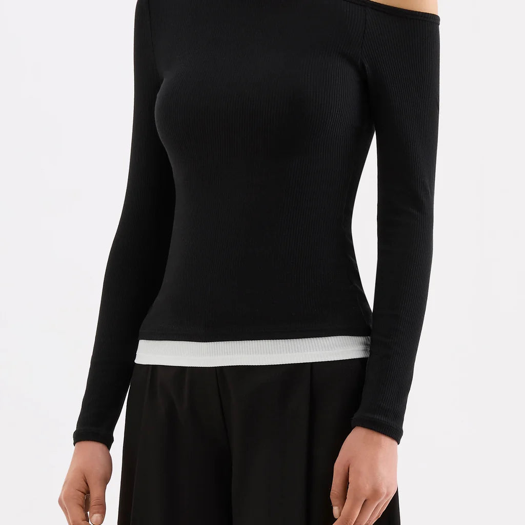 Geri ls top, b&w splice