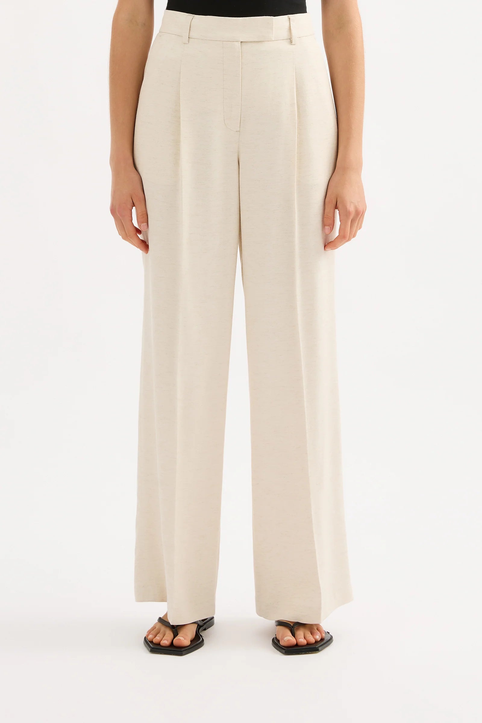 logan tailored pant, bone