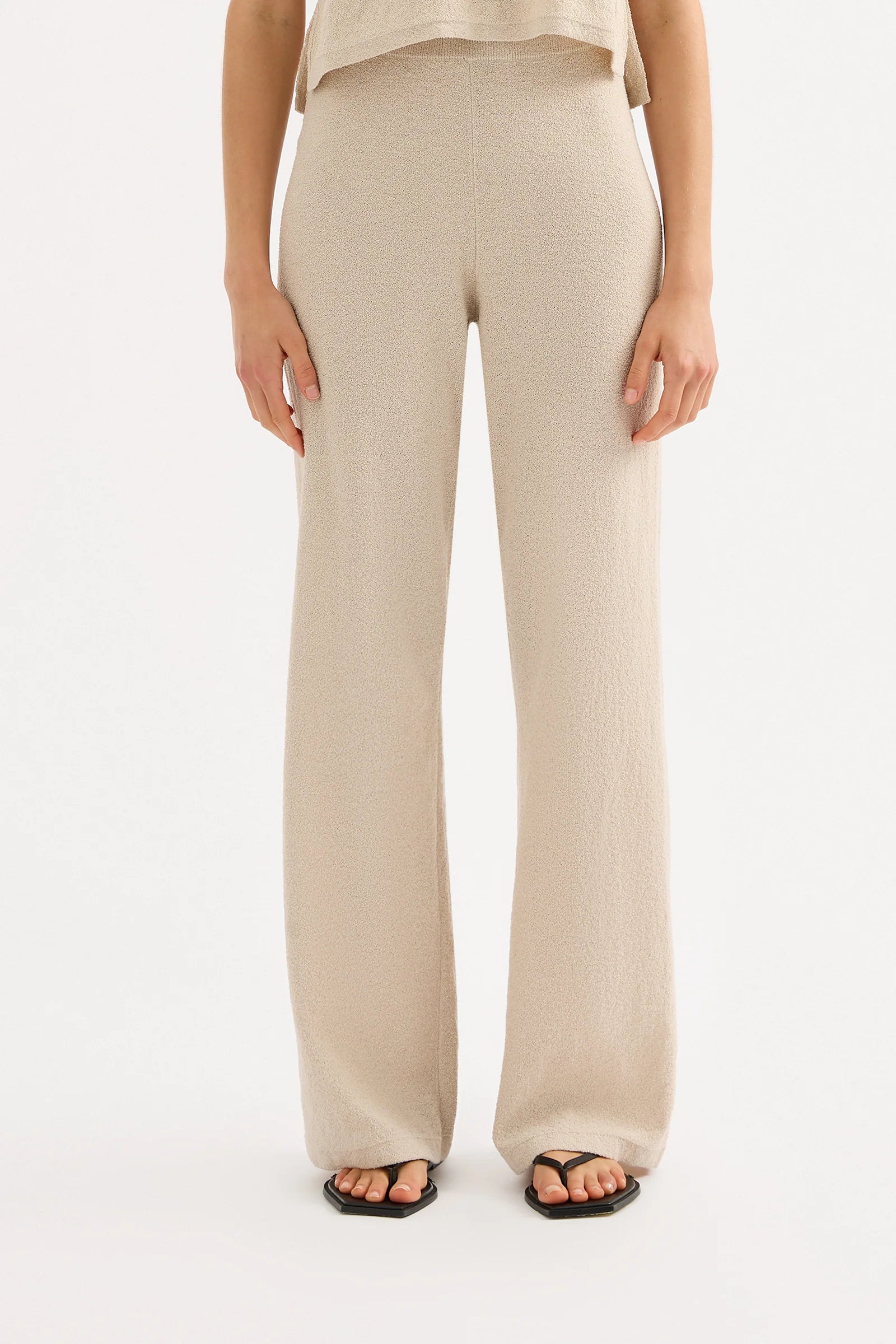 zosia knit pant, bone