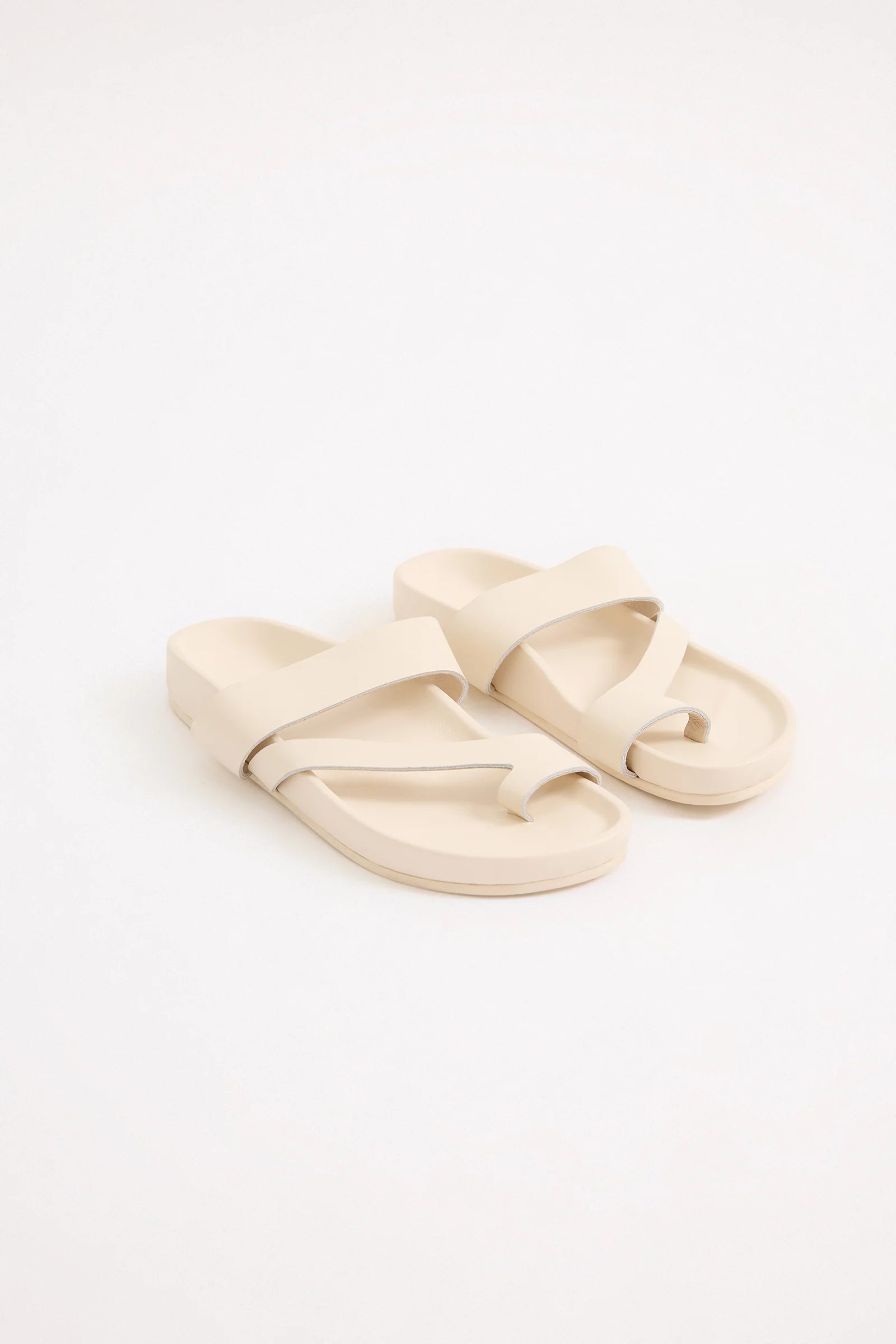 Marnee leather sandal, Ivory