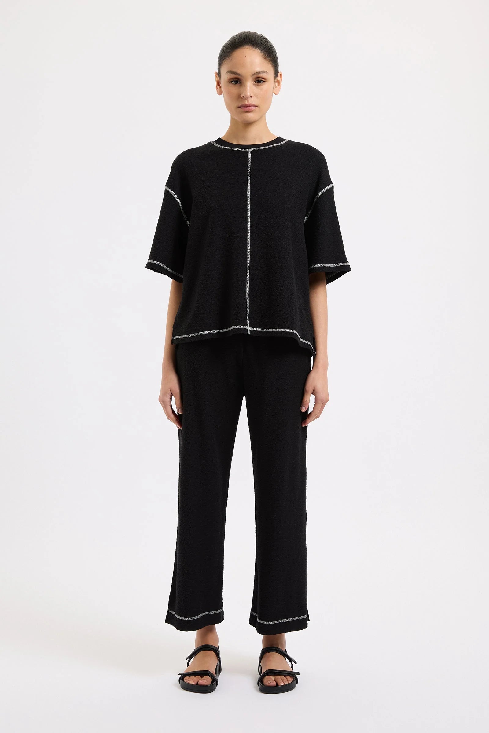 Sutton tee, black