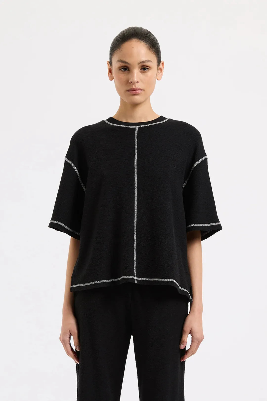 Sutton tee, black