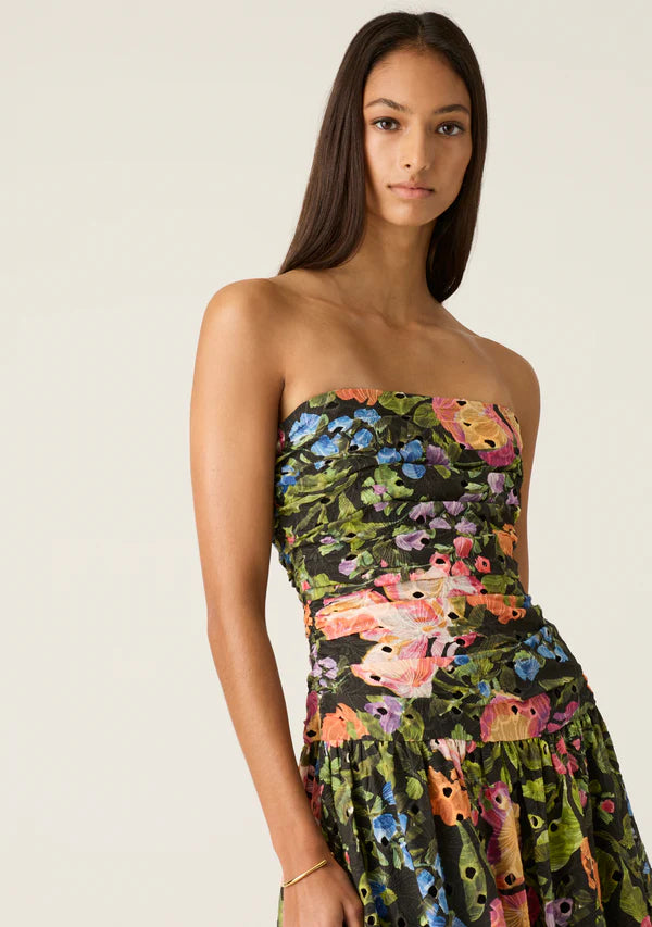 Harper strapless dress