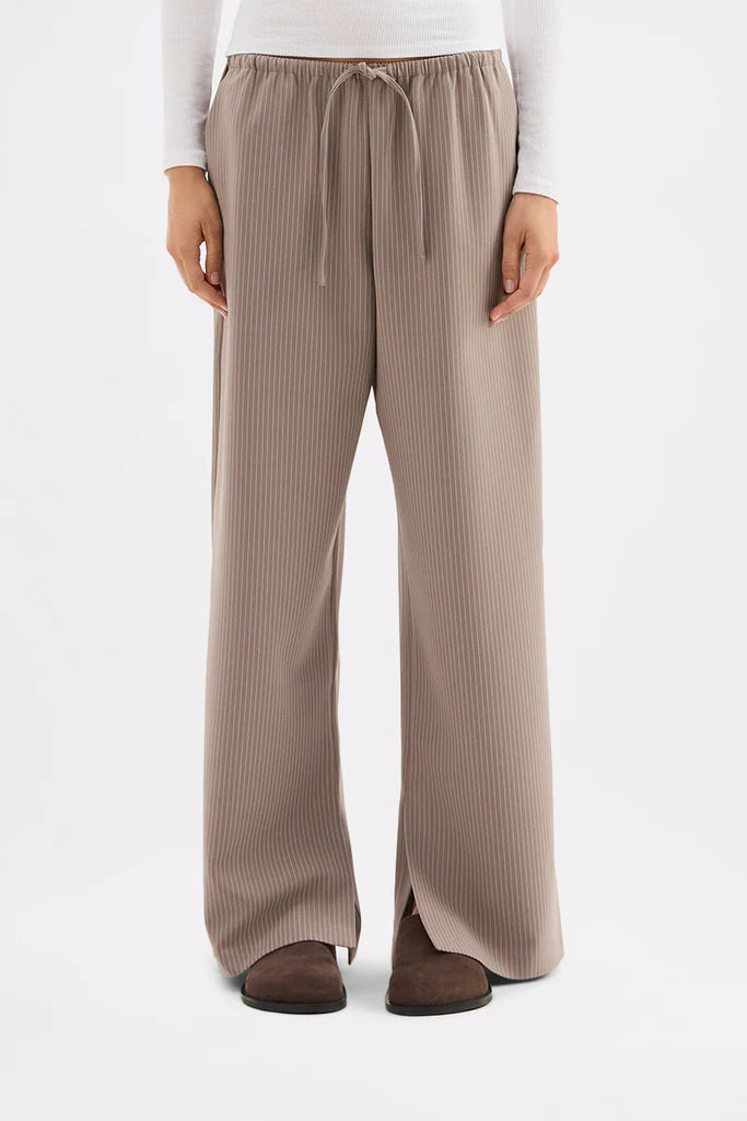 Lester pant, cinder stripe