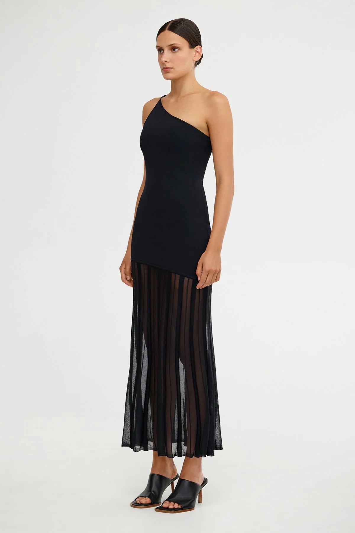 Arla maxi dress, black