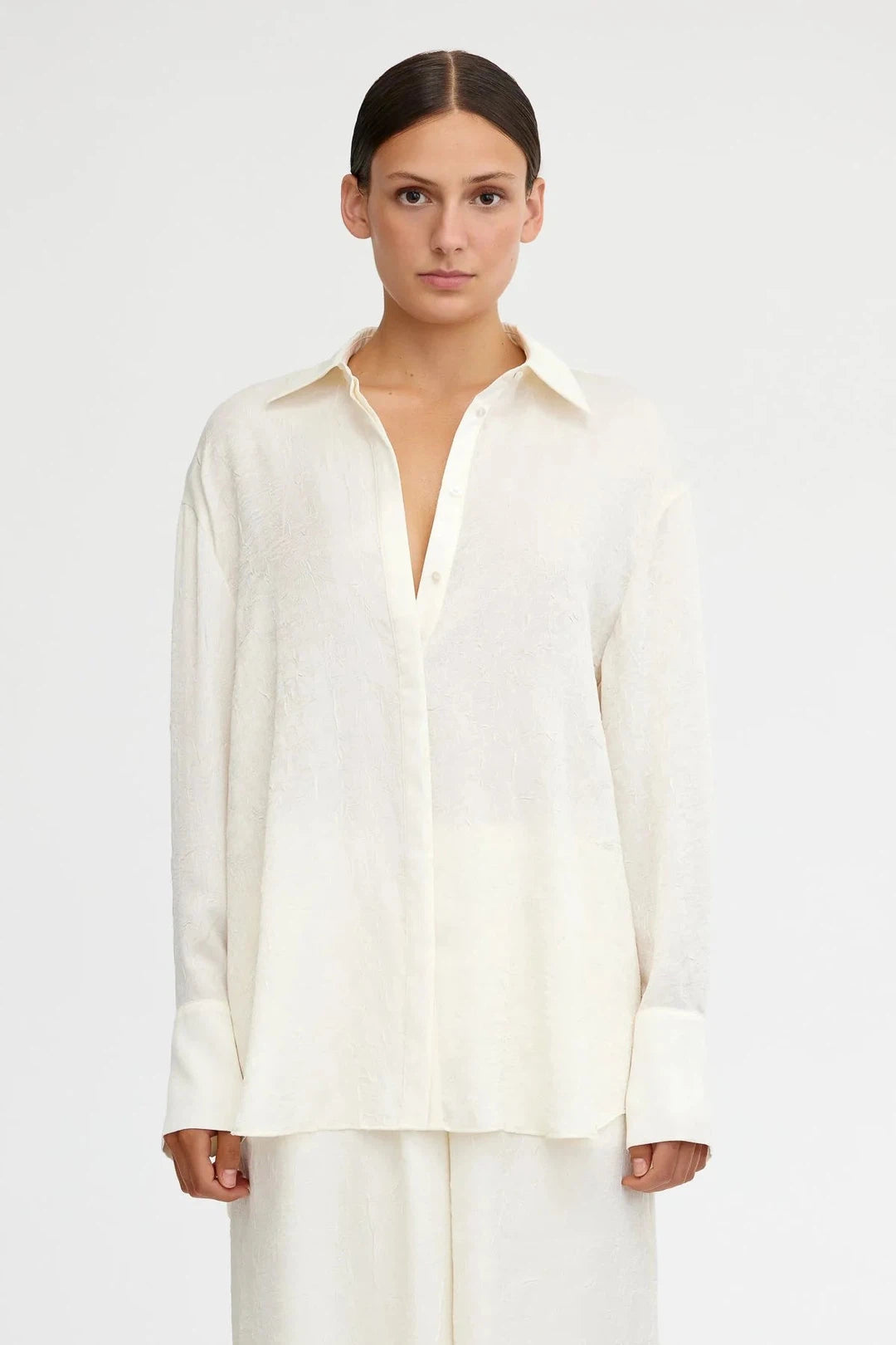 Selene shirt, Ivory