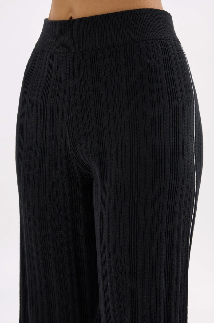 Sedona knit pant, black