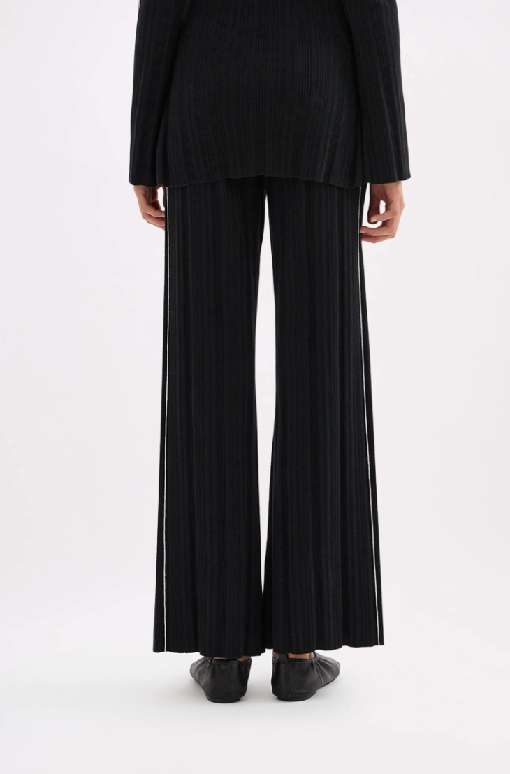 Sedona knit pant, black