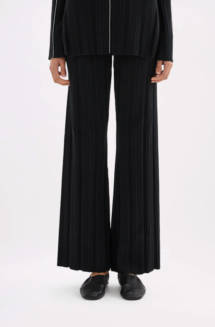 Sedona knit pant, black