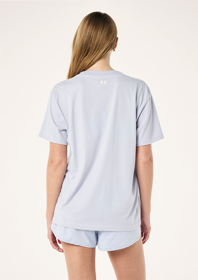 Shift tee, heather blue