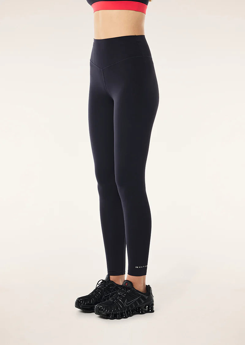 Signature full length legging, dark sapphire
