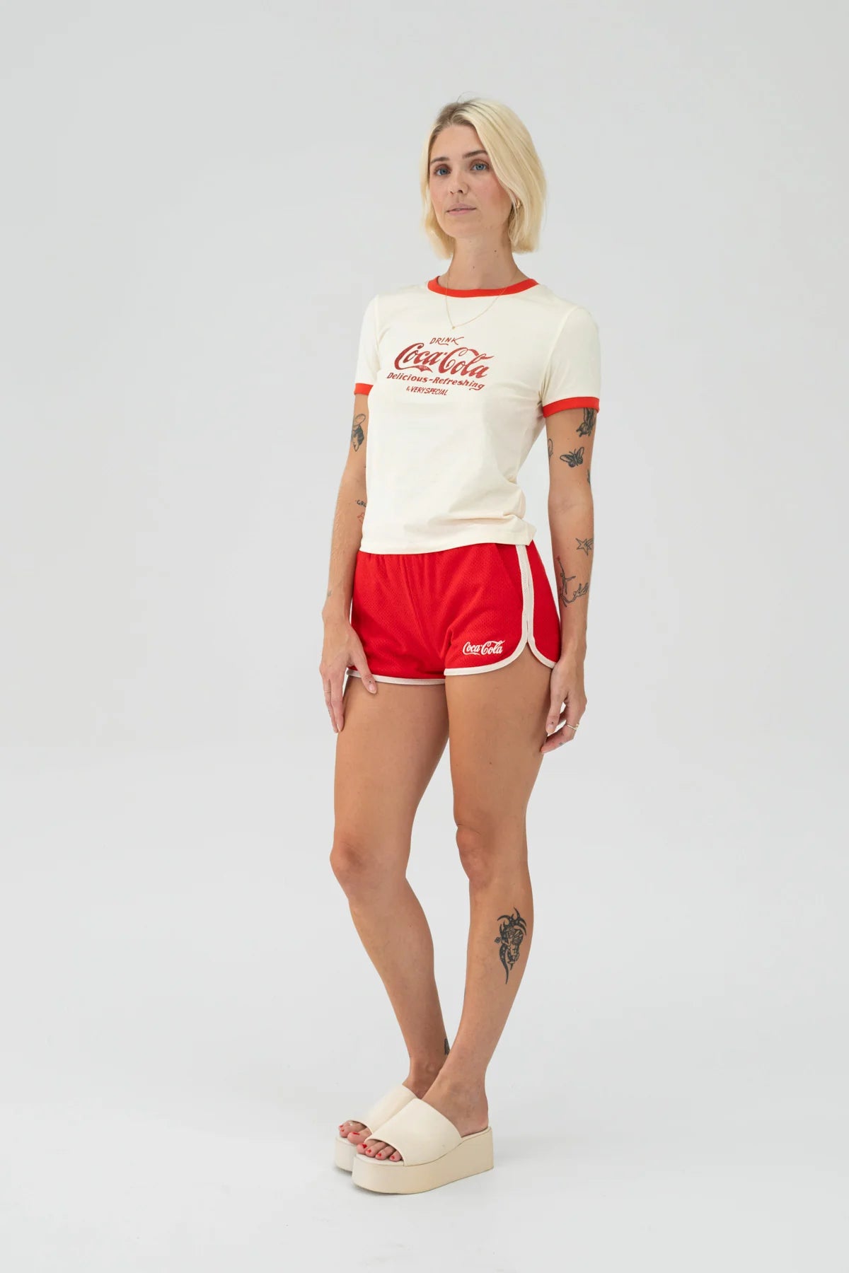 classic coke baby tee