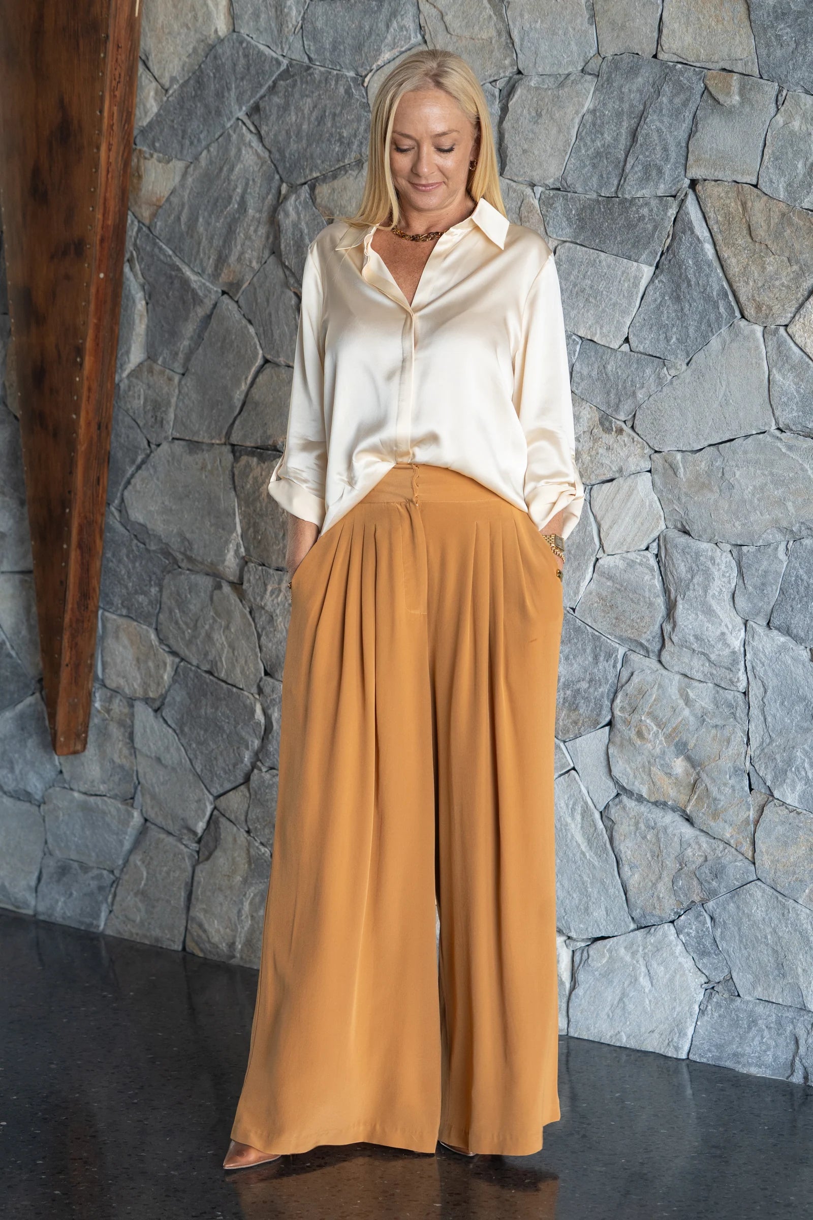 Bijou pant, caramel