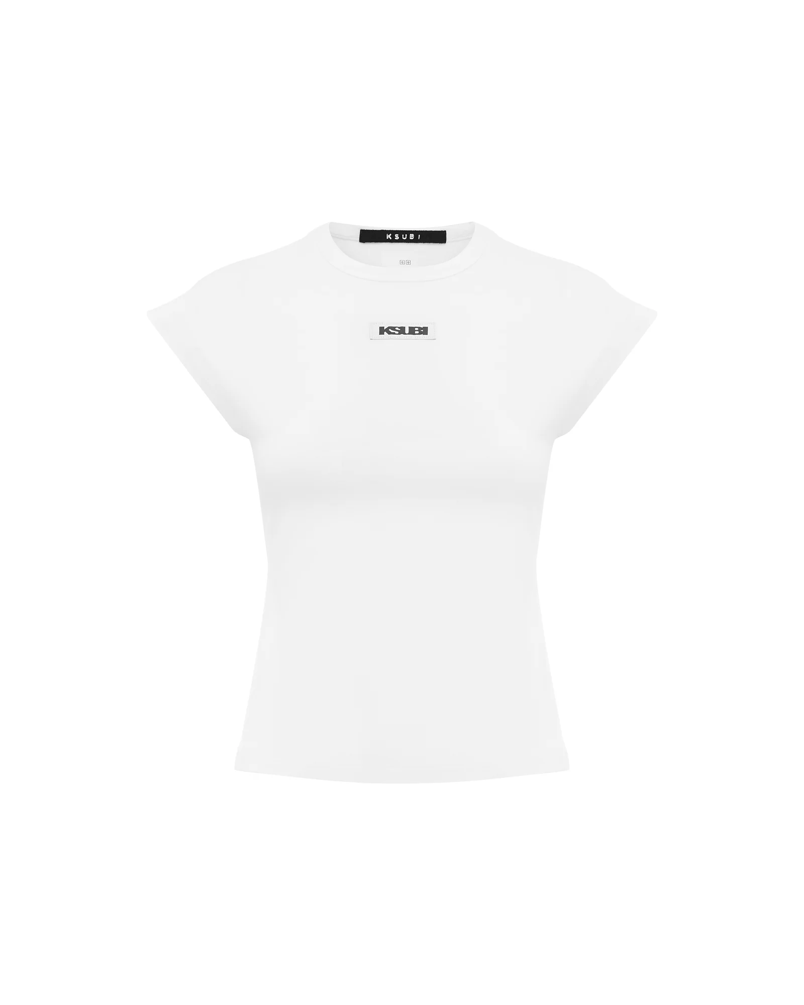 staple tee white