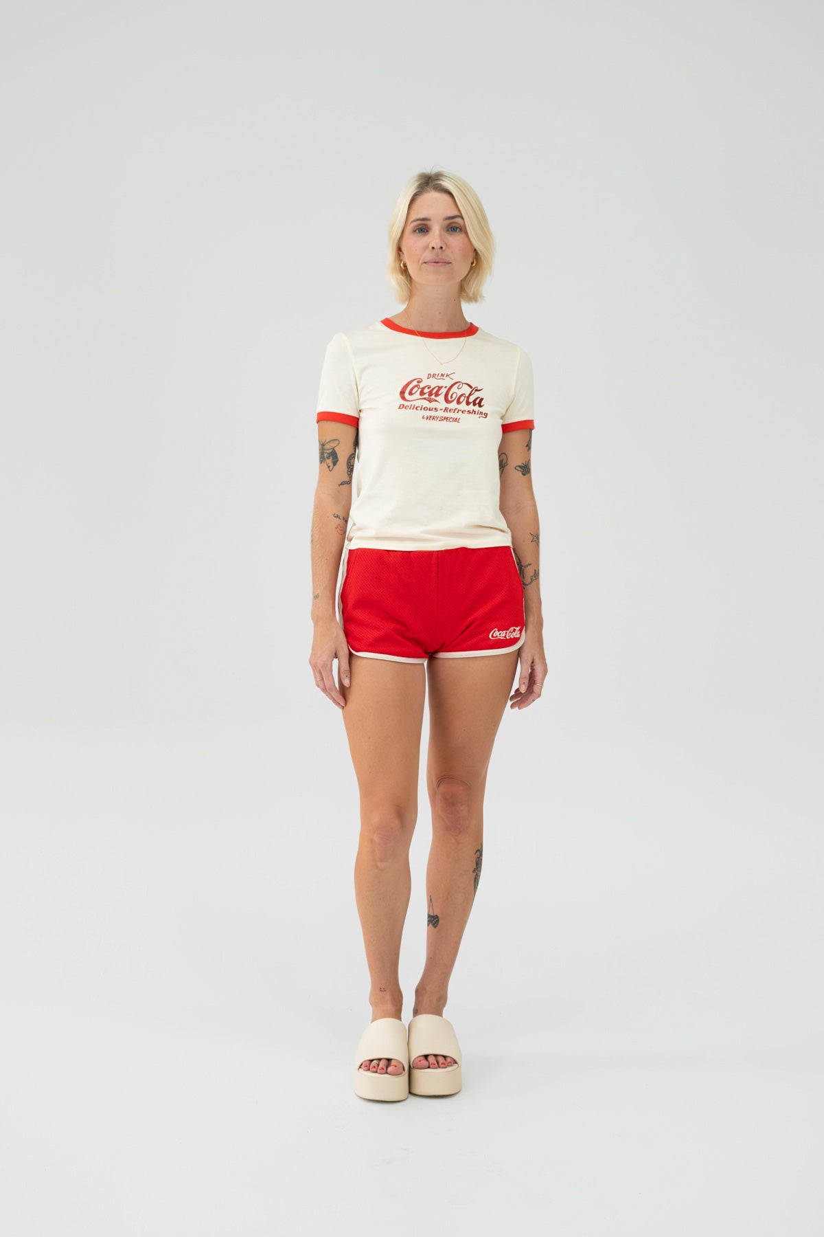 classic coke baby tee