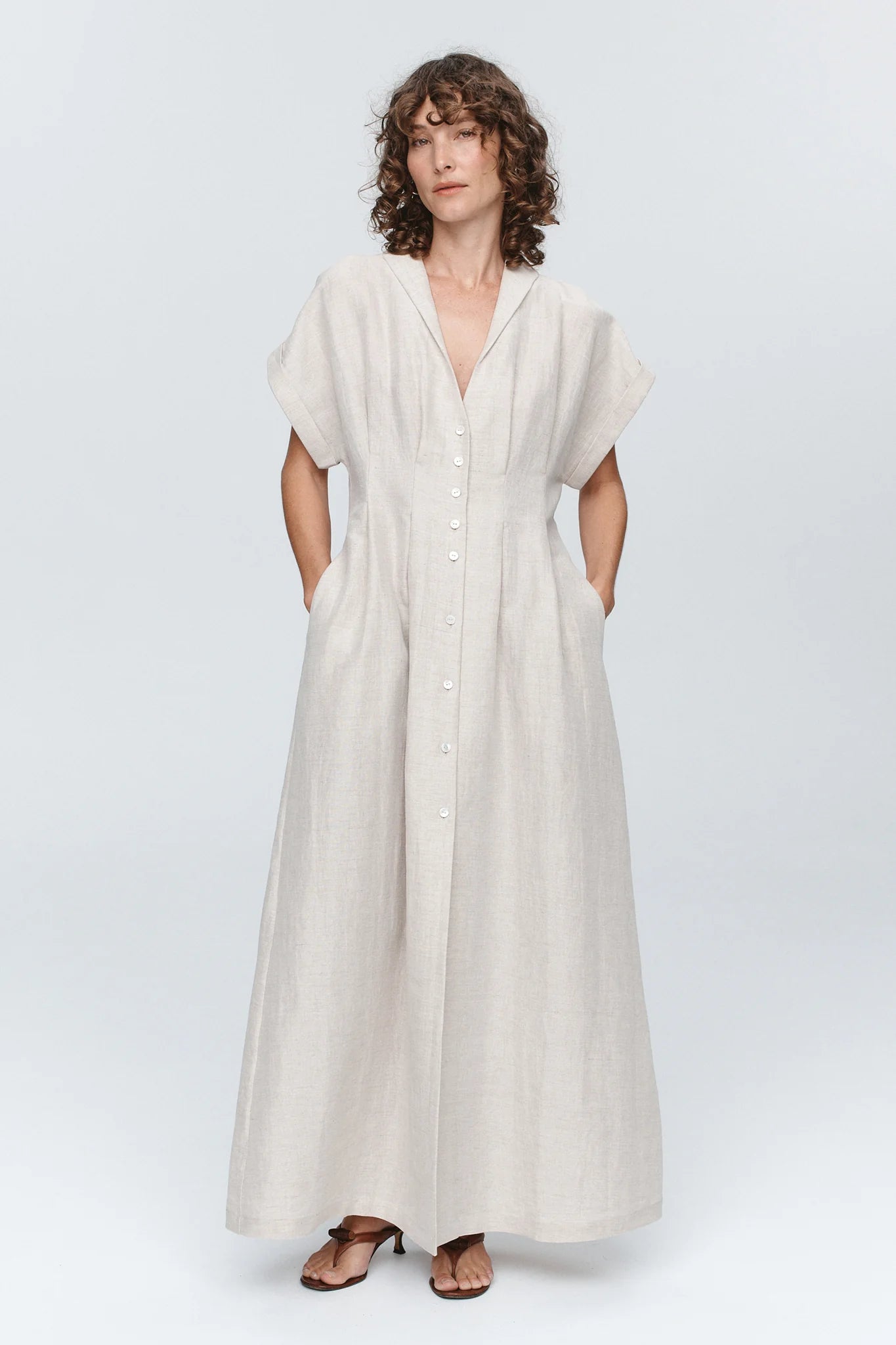 Swan dress, birch