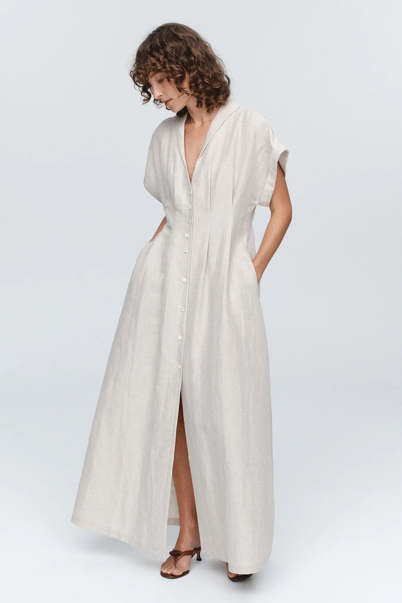 Swan dress, birch