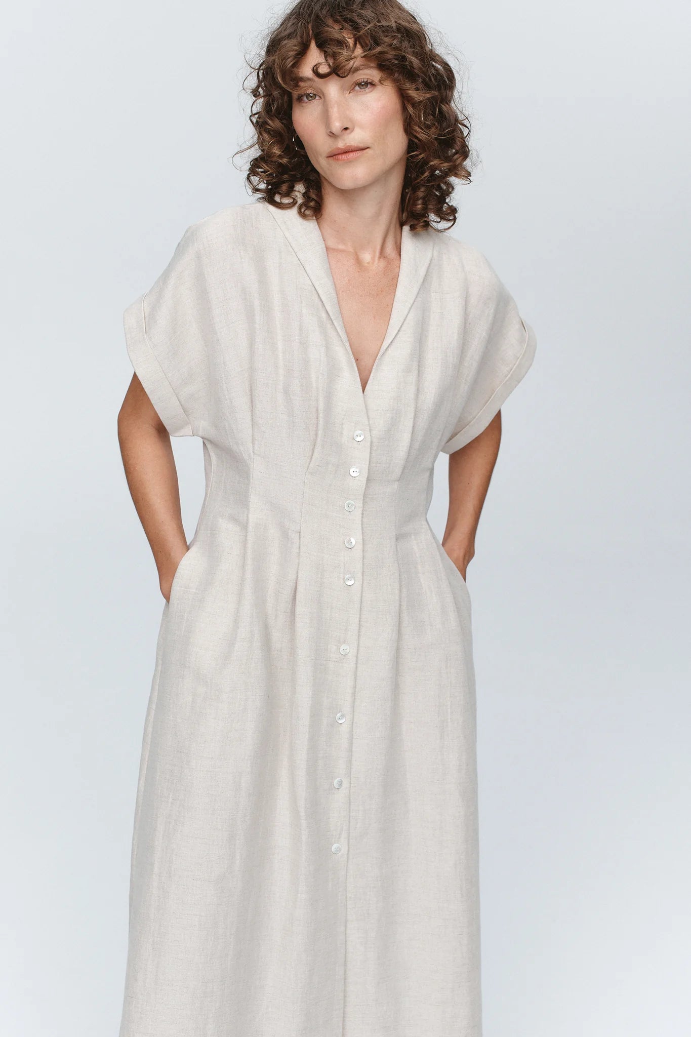 Swan dress, birch