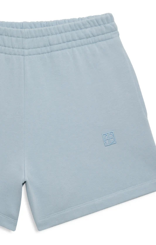 Kam short framed monogram, pale blue
