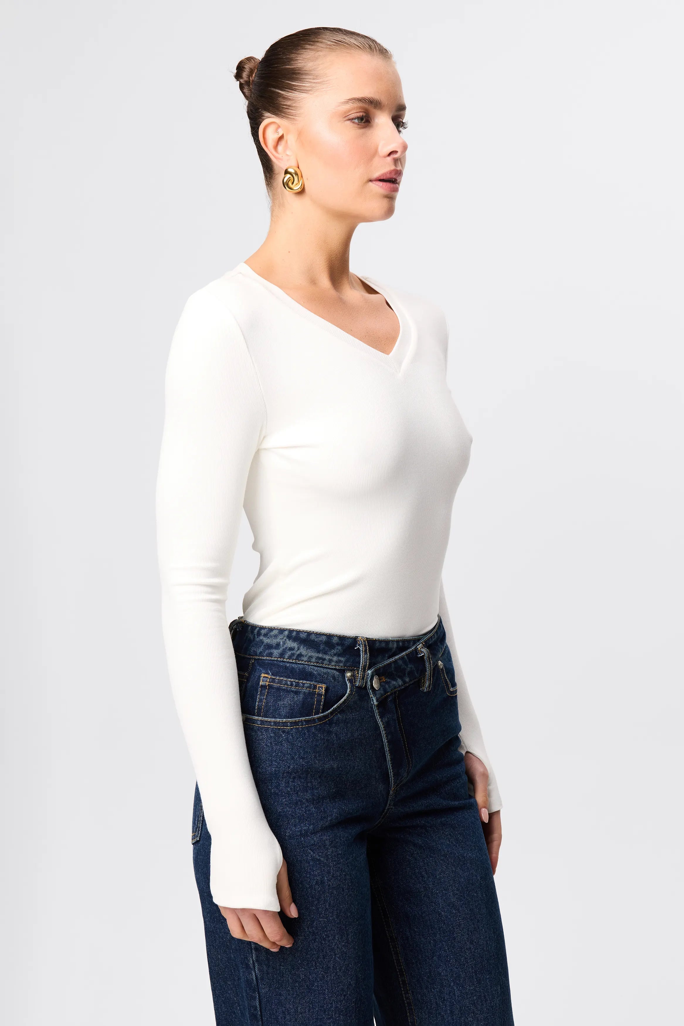 Sedona top, white