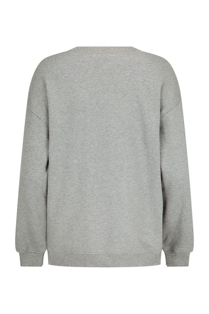Elysian sweatshirt, grey marle
