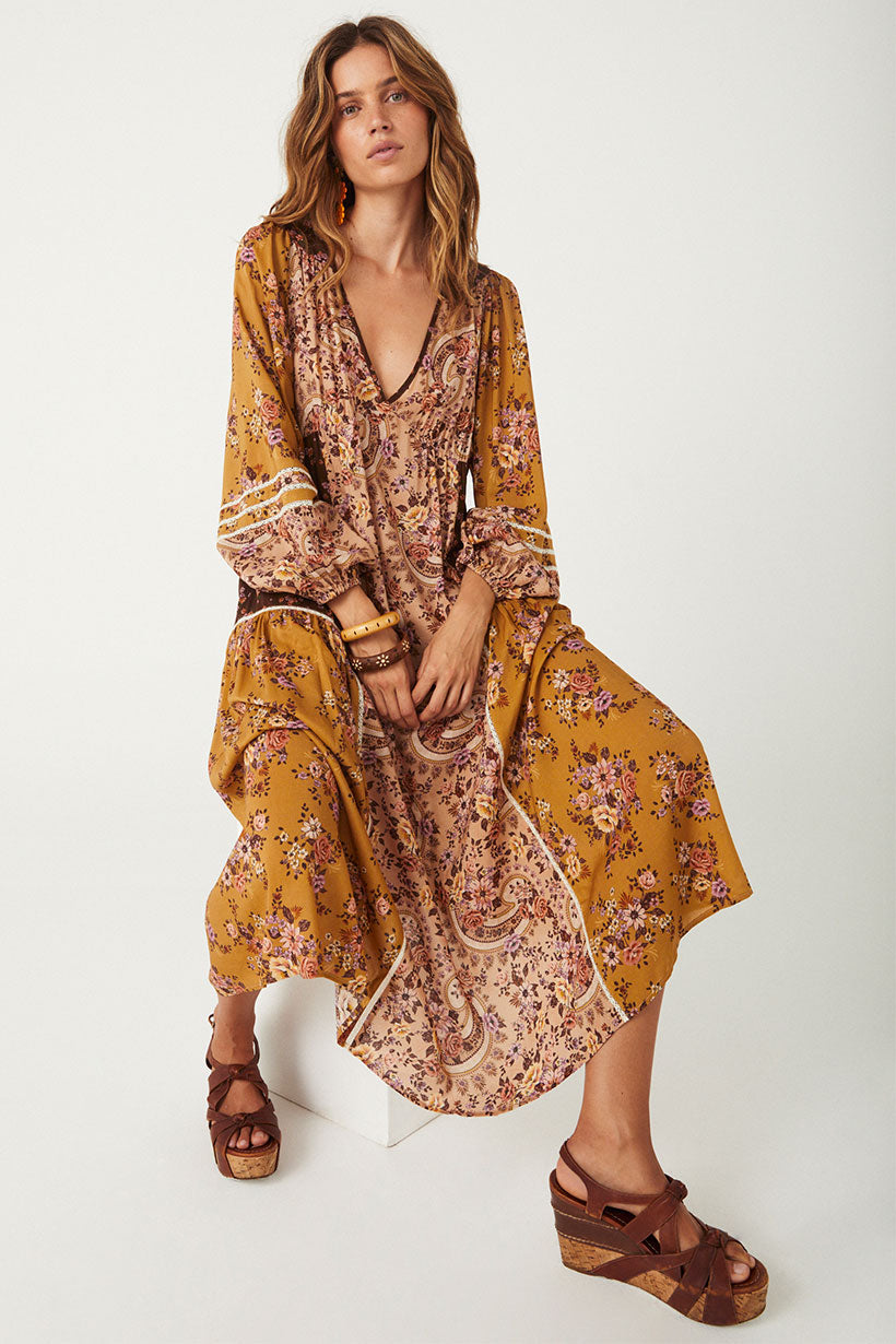 Melody midi dress, woodstock