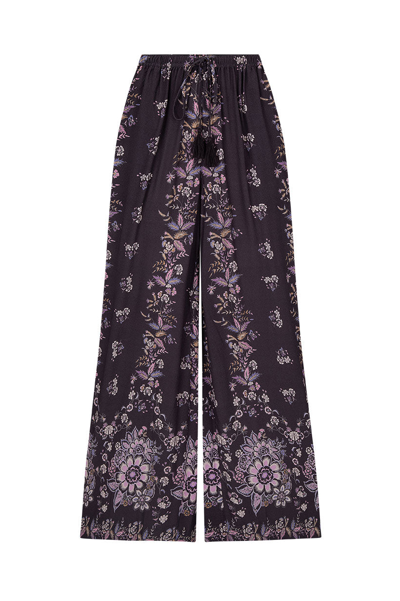 Rebel Spirit Wide Leg Pant - Hyacinth