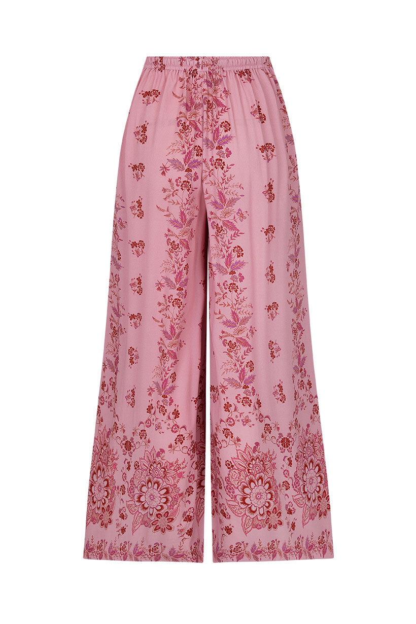 Rebel Spirit Wide Leg Pant - Zinnia