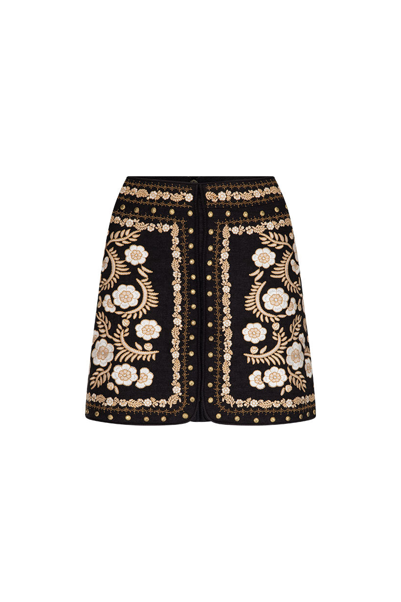Remi mini skirt, midnight