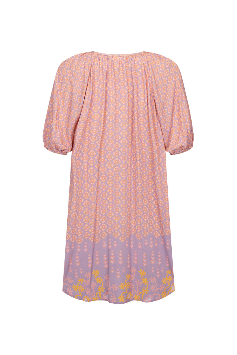 sweet nothings button through tunic dress, sugar plum