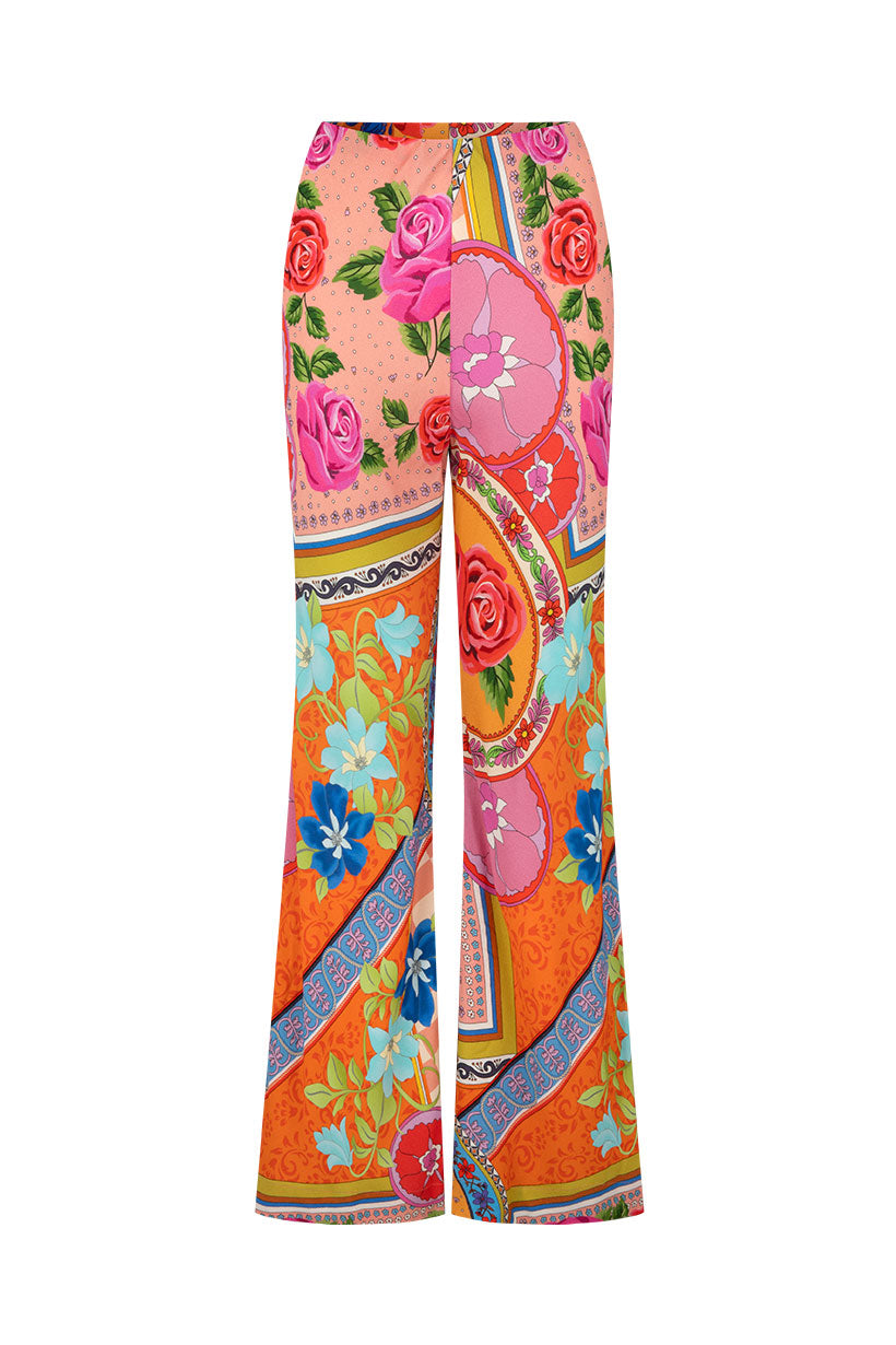 Aphrodite bias pant, rose