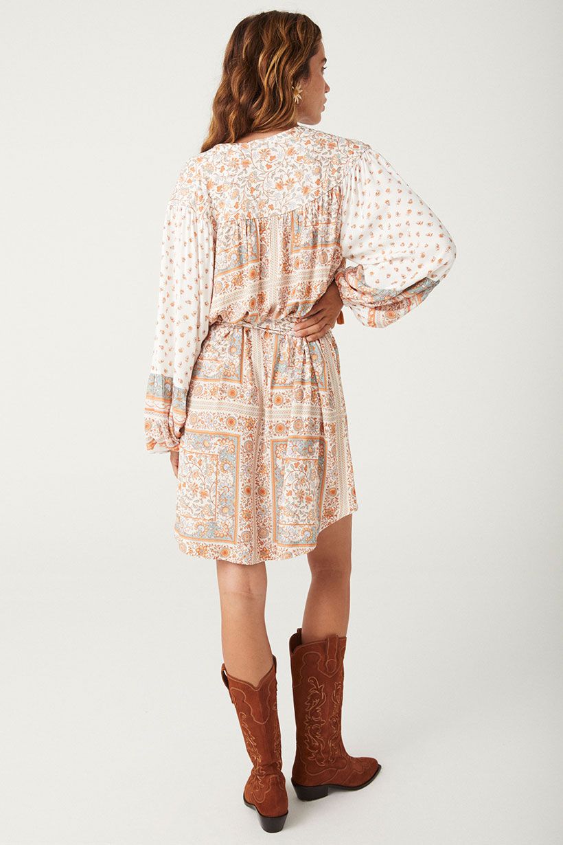 Sunshine Bandit Tunic Dress – Desert Sage