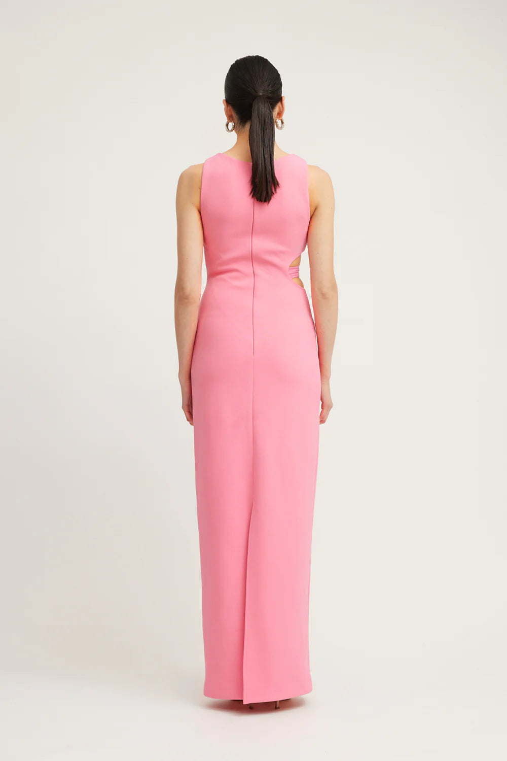 Valentina dress, rouge pink