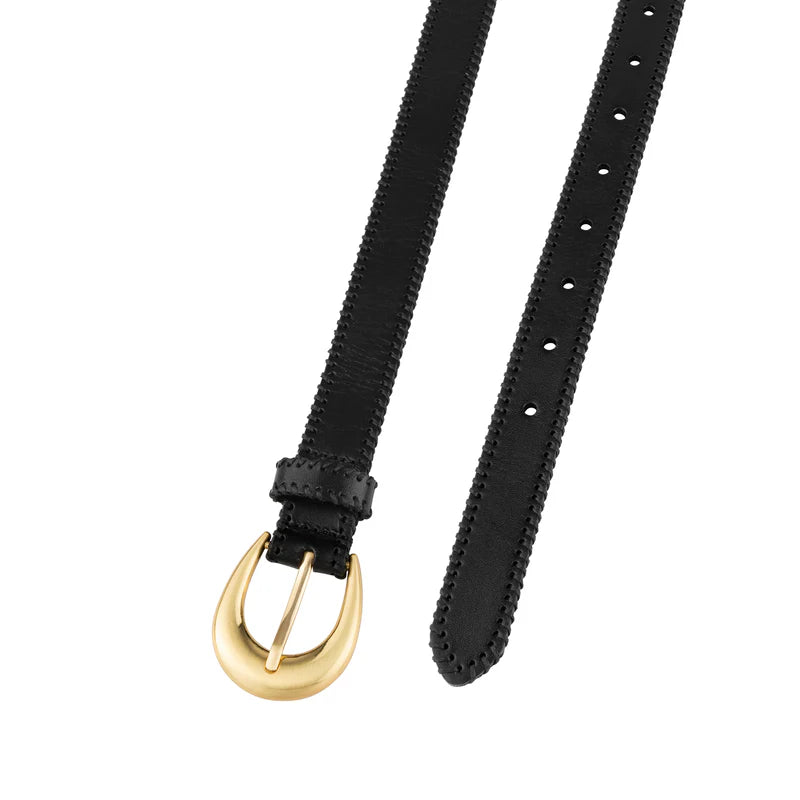 THE ROSOLINA BELT - BLACK