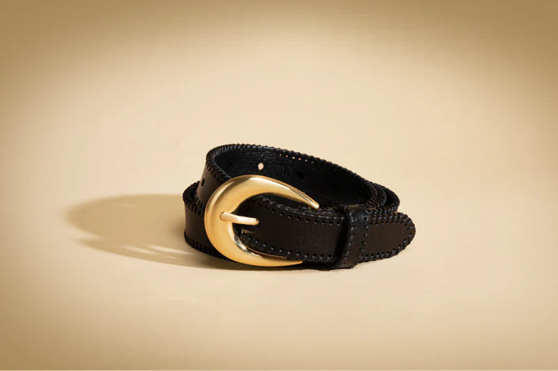 THE ROSOLINA BELT - BLACK