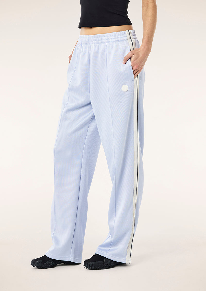 Tricot trackpant, dusty blue