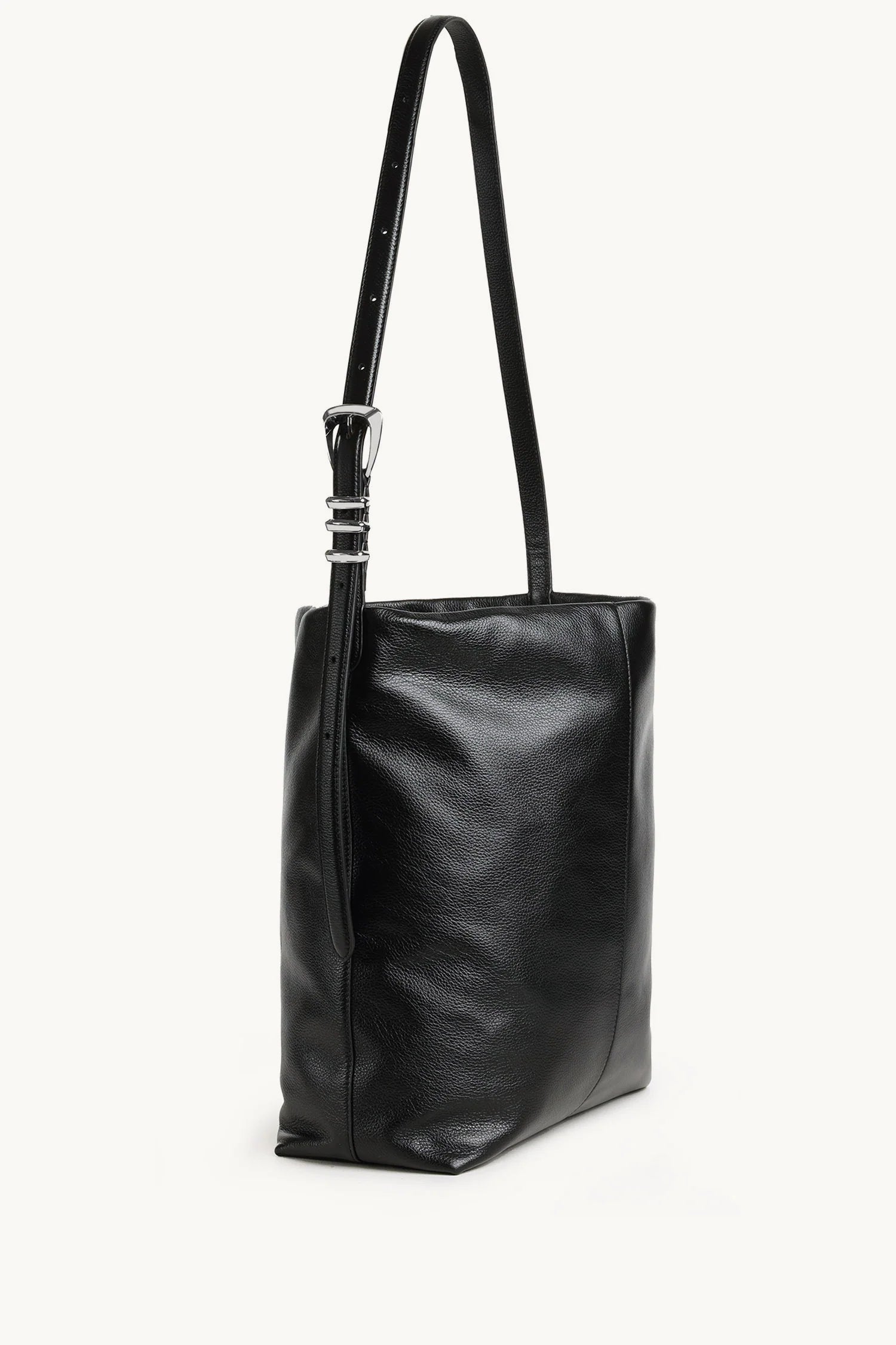 The Brynn tote, silver