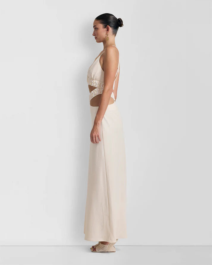 La playa maxi dress, Ivory