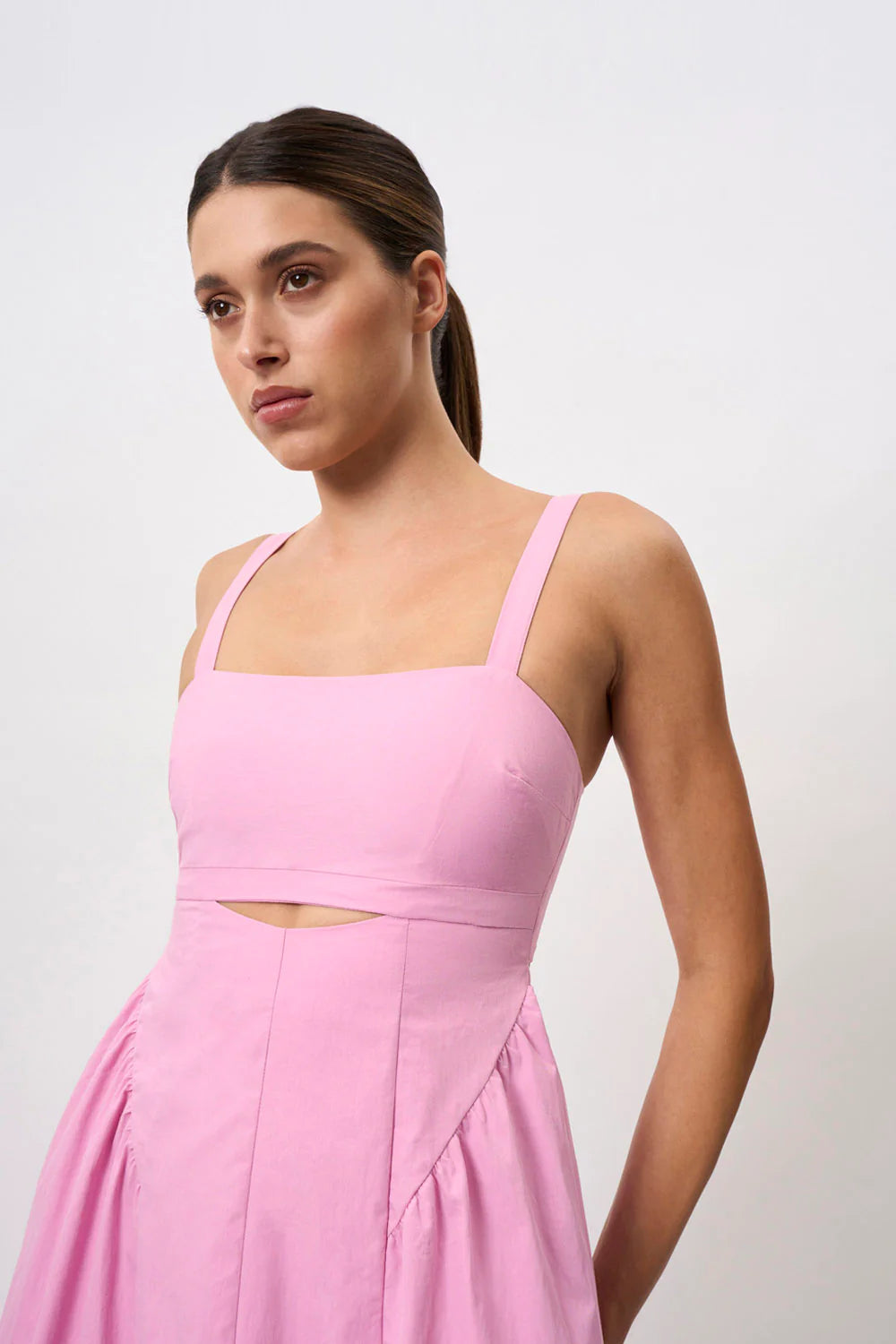 Destiny ankle dress, pink