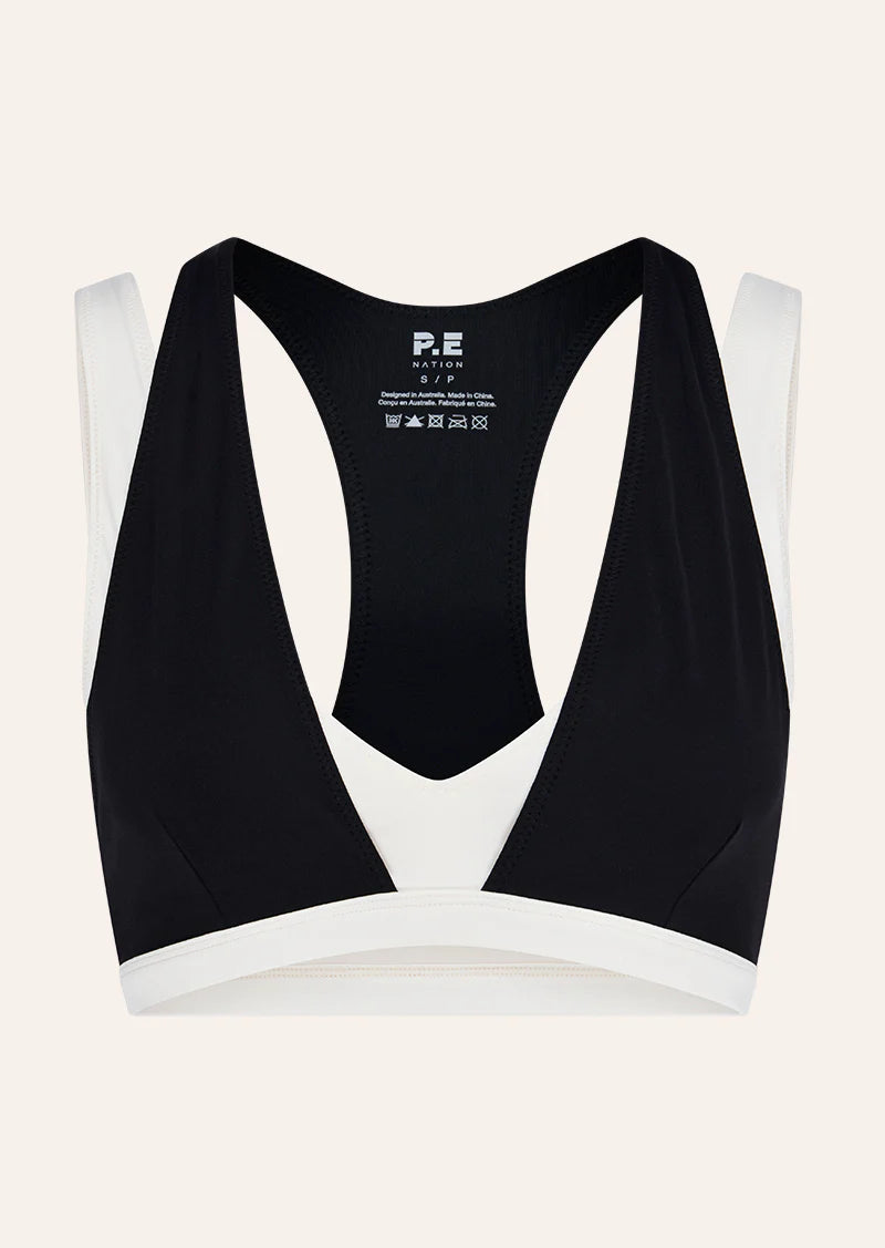 Unity sports bra, black