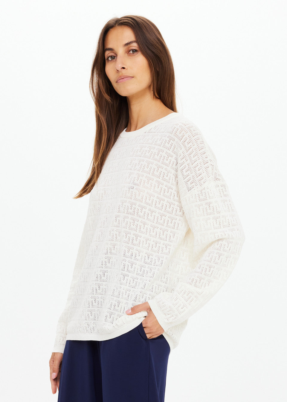 Chennai yelena knitted top, cream