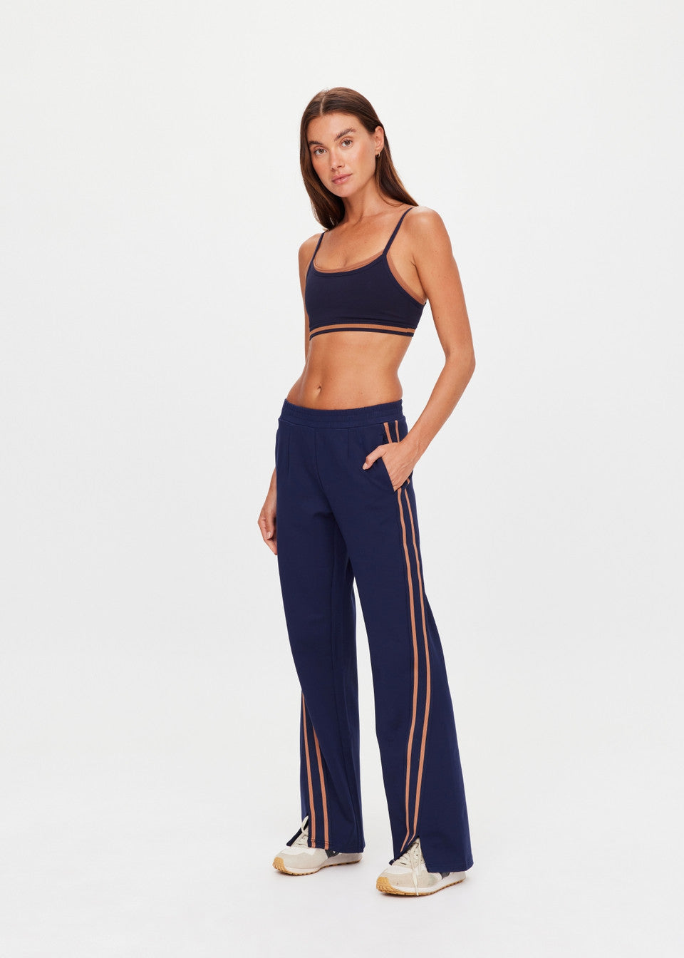 Toledo petra flare pant, navy