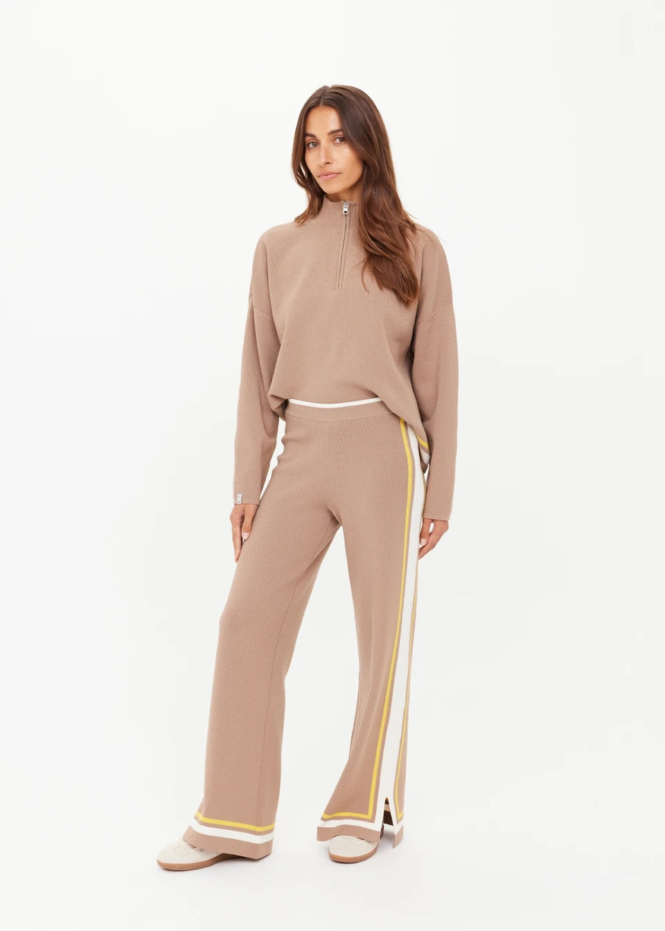 Veneto kansas knit pant, mocha