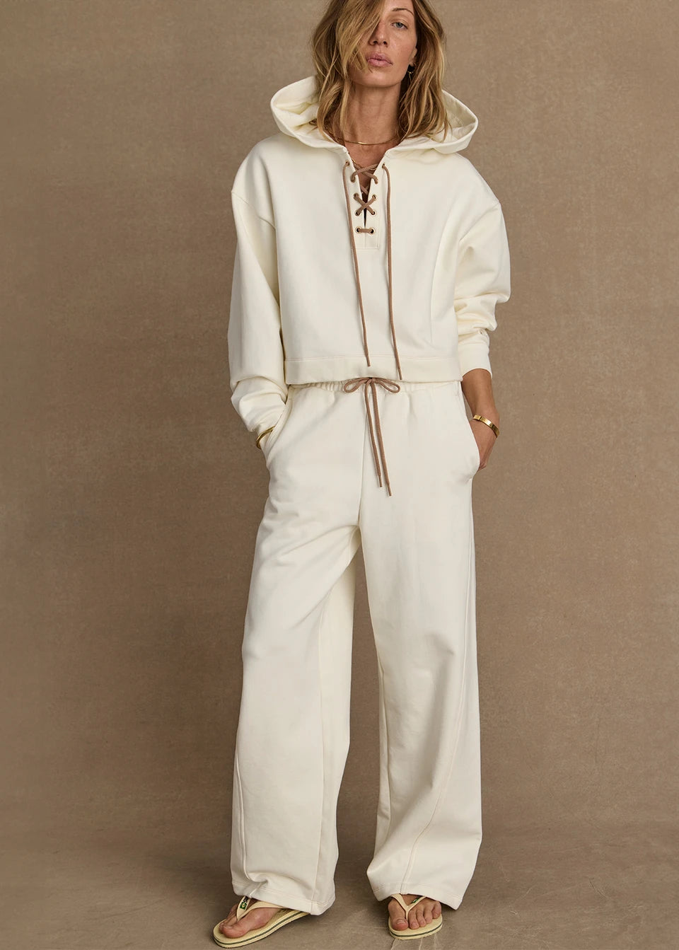 Arkana priah hoodie, cream